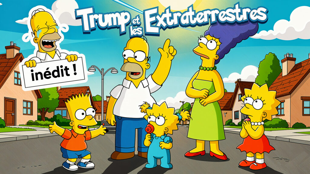 Les Simpson : Trump et les Extraterrestres