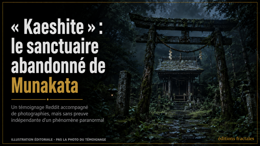 « KAESHITE » : LE TÉMOIGNAGE DU SANCTUAIRE ABANDONNÉ DE MUNAKATA