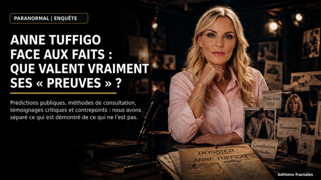 Anne Tuffigo face aux faits : que valent vraiment les preuves de la médium star des médias ?
