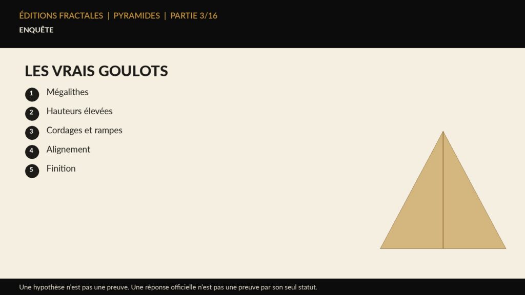 Infographie Éditions Fractales sur les vrais goulots