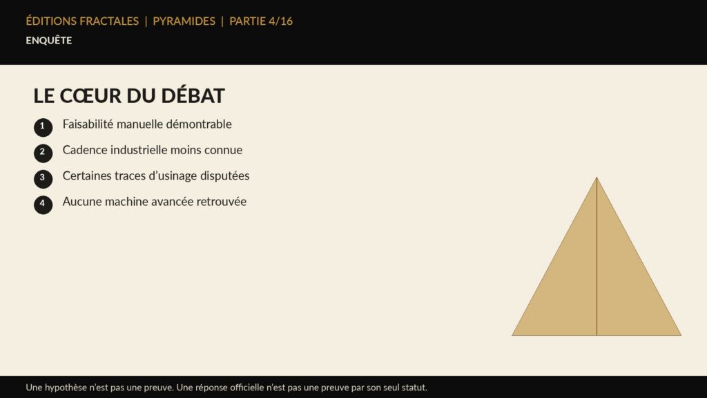 Infographie Éditions Fractales sur le cœur du débat