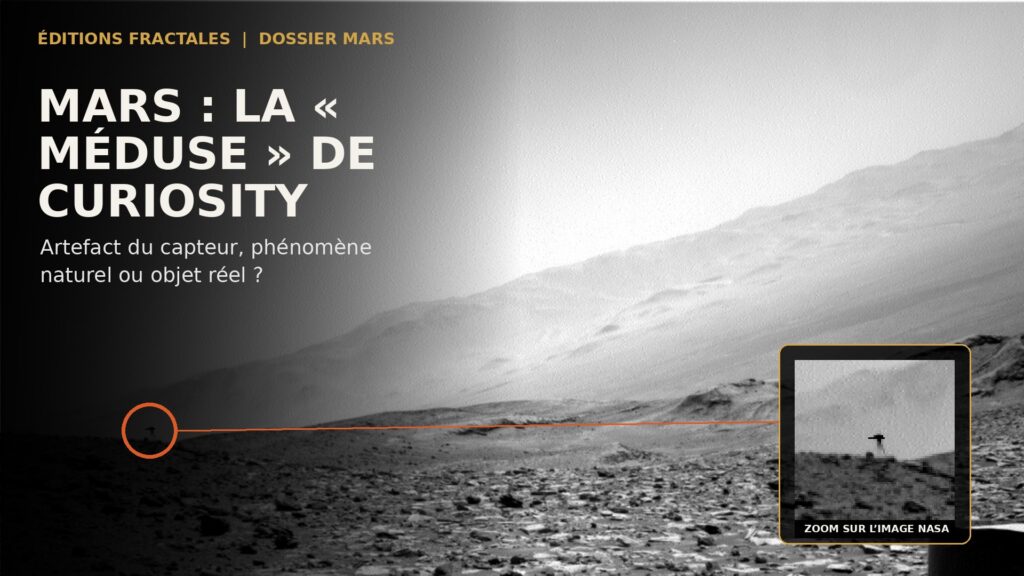 MARS : LA « MÉDUSE » DE CURIOSITY EST-ELLE UN SIMPLE ARTEFACT ?