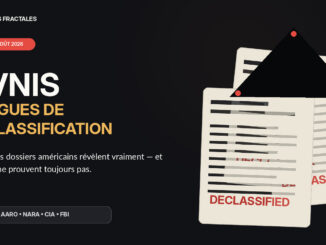 OVNIS : cinq vagues de déclassification, dossier Éditions Fractales