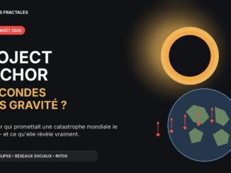 Project Anchor : 7 secondes sans gravité, dossier Éditions Fractales