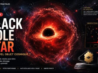 Black Hole Star : dossier Éditions Fractales sur le nouvel objet cosmique lié aux little red dots