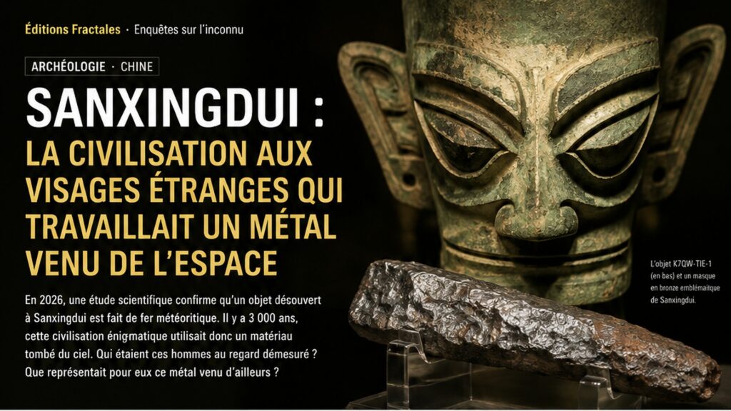 SANXINGDUI : LE MÉTAL TOMBÉ DU CIEL ET LA CIVILISATION AUX VISAGES IMPOSSIBLES