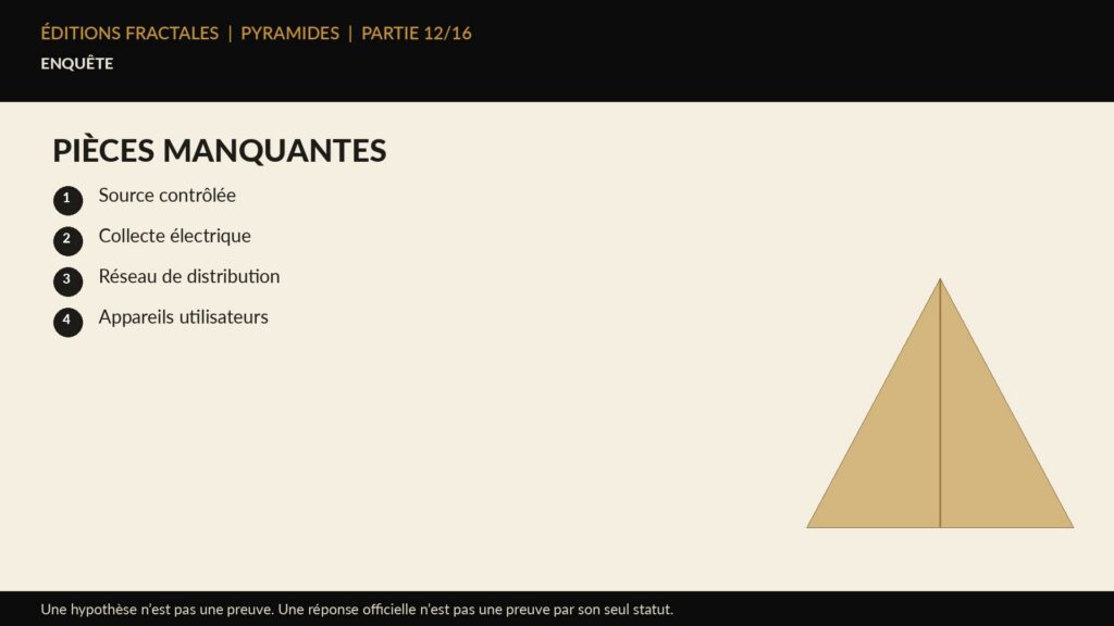 Infographie Éditions Fractales sur pièces manquantes