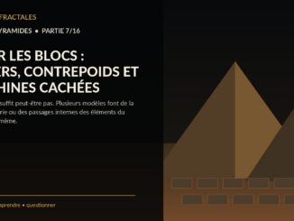 Grande pyramide de Giza, dossier Éditions Fractales partie 7 sur les théories de construction