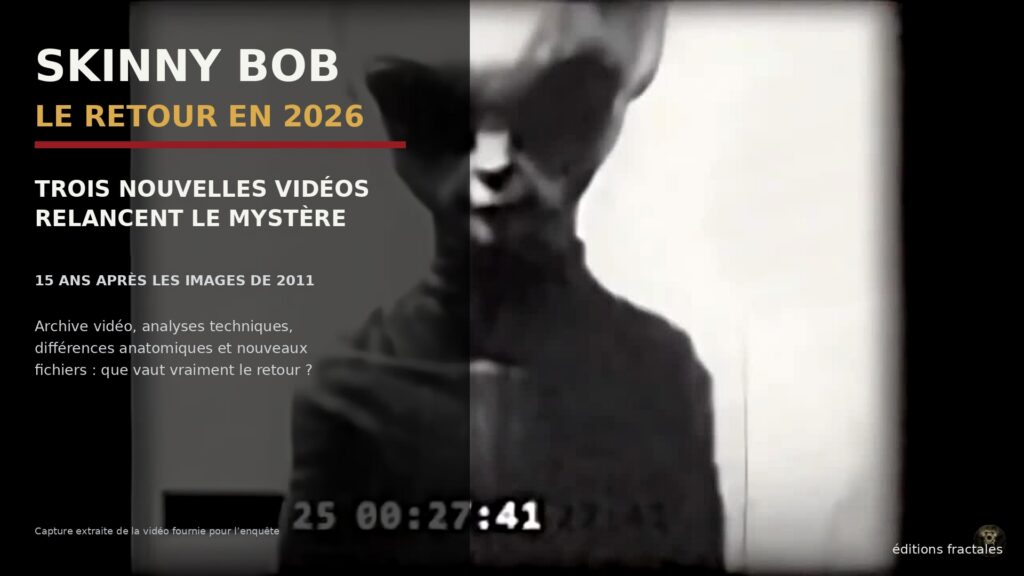 Skinny Bob revient en 2026 : trois nouvelles vidéos d’un supposé alien relancent le mystère quinze ans après