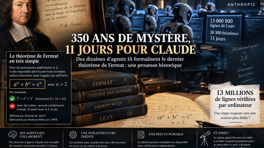 Claude accomplit en 11 jours un chantier mathématique prévu pour durer des années