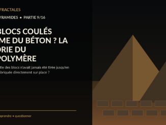 Grande pyramide de Giza, dossier Éditions Fractales partie 9 sur les théories de construction