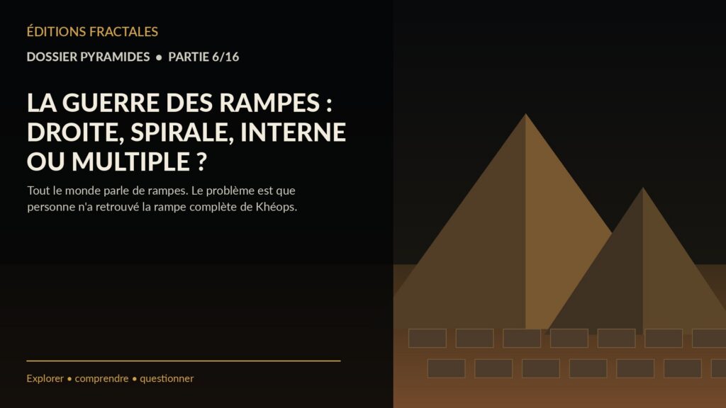 LA GUERRE DES RAMPES : DROITE, SPIRALE, INTERNE OU MULTIPLE ?