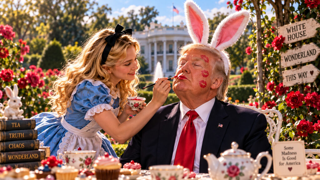 Donald Trump et le voyage dans le temps, partie 2 : de l’autre côté du miroir