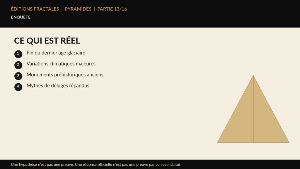 Infographie Éditions Fractales sur ce qui est réel