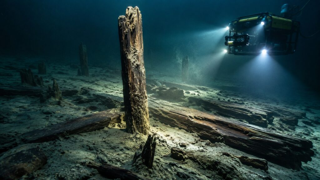 ILS DORMAIENT SOUS LE LAC DEPUIS 10 500 ANS : qui a construit ces mystérieuses structures avant l’arrivée des premiers agriculteurs ?