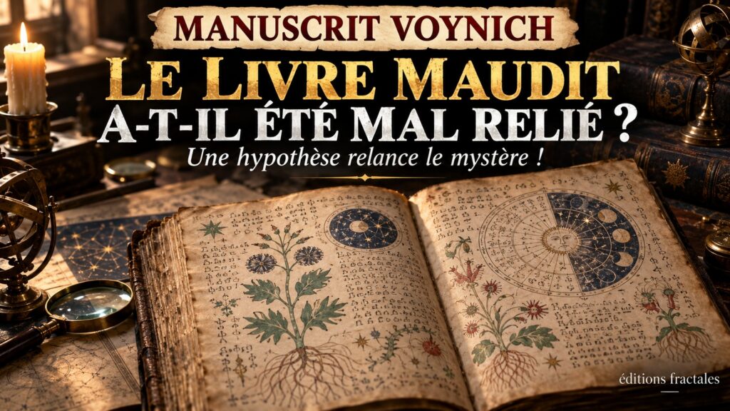 MANUSCRIT VOYNICH : et si nous lisions ce livre impossible dans le mauvais ordre depuis des siècles ?