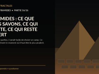 Grande pyramide de Giza, dossier Éditions Fractales partie 16 sur les théories de construction