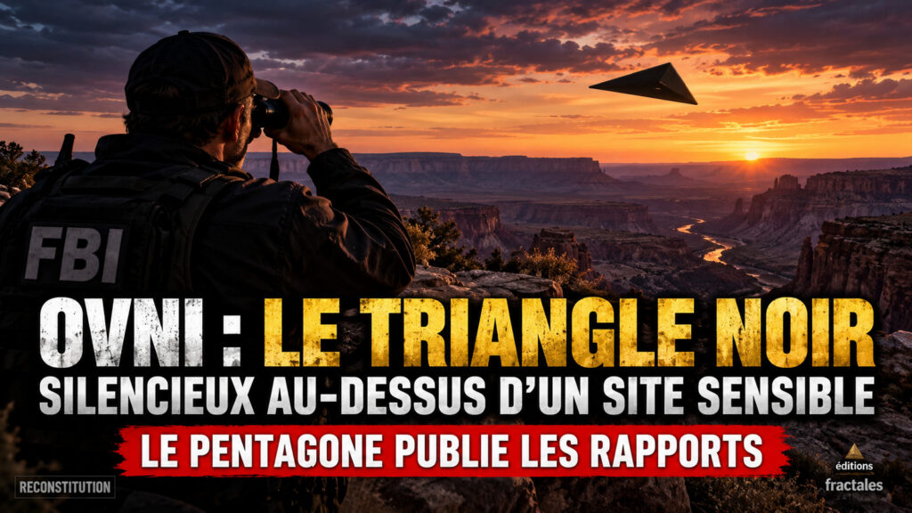 OVNI : un triangle noir silencieux au-dessus d’un site sensible… les nouveaux dossiers du Pentagone sèment le trouble