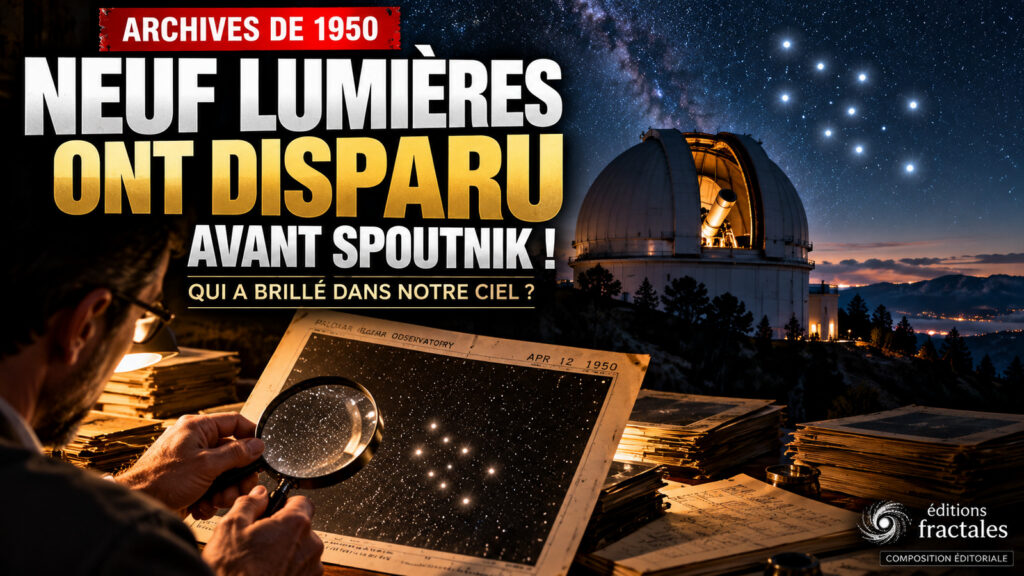 NEUF LUMIÈRES ONT DISPARU DANS LE CIEL DE 1950 : QUI BRILLAIT AU-DESSUS DE NOUS AVANT SPOUTNIK ?